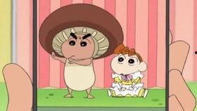 蜡笔小新吃蜜瓜